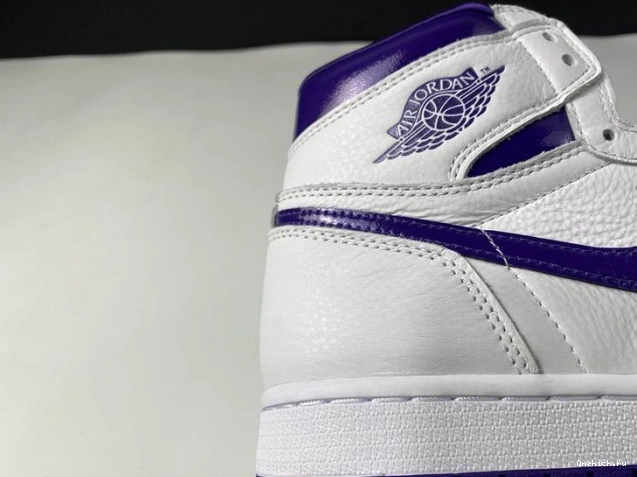 One Kick CD0461-151 HIGH 1 COURT PURPLE AIR RETRO JORDAN 0812